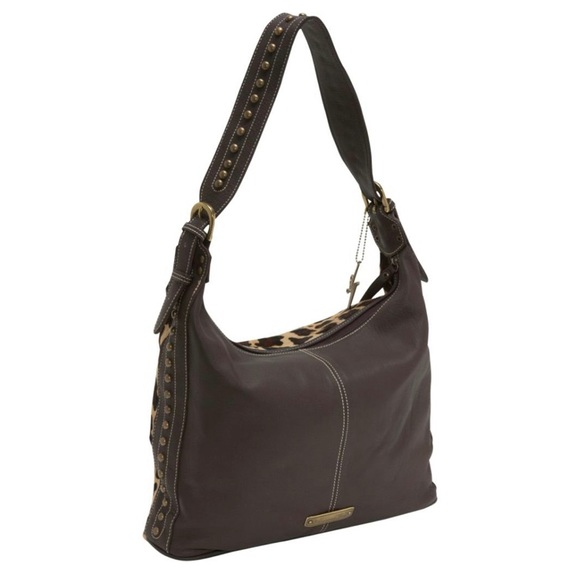 American West Animal Print Shoulder Bag. - Picture 3 of 16